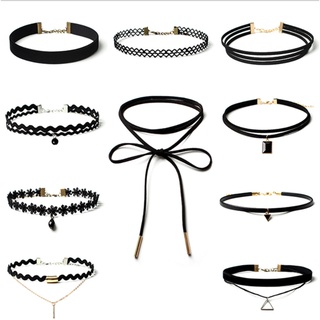 Combo 6 vòng cổ choker siêu xinh