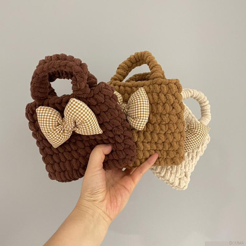 Túi đeo chéo đính nơ phong cách Hàn Quốc dễ thương cho bé