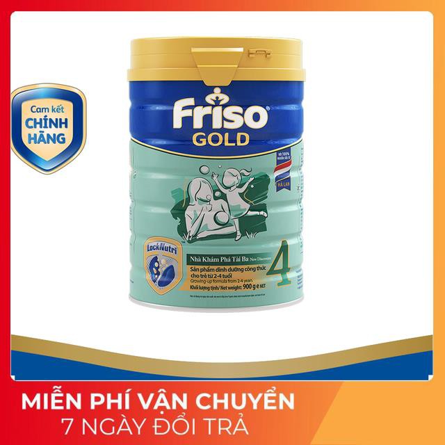 Sữa Friso Gold 4 Lon 900g date 2021