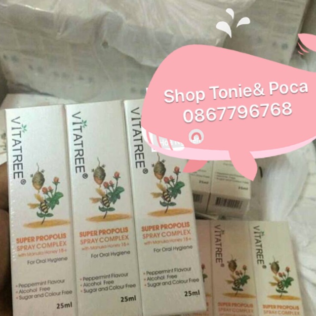 🌸🌸 Xịt ho Vitatree 🌸🌸