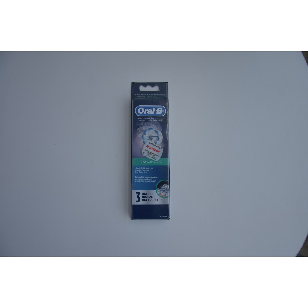 Set 3 đầu bàn chải điện thay thế OralB, cho tất cả các dòng bàn chải