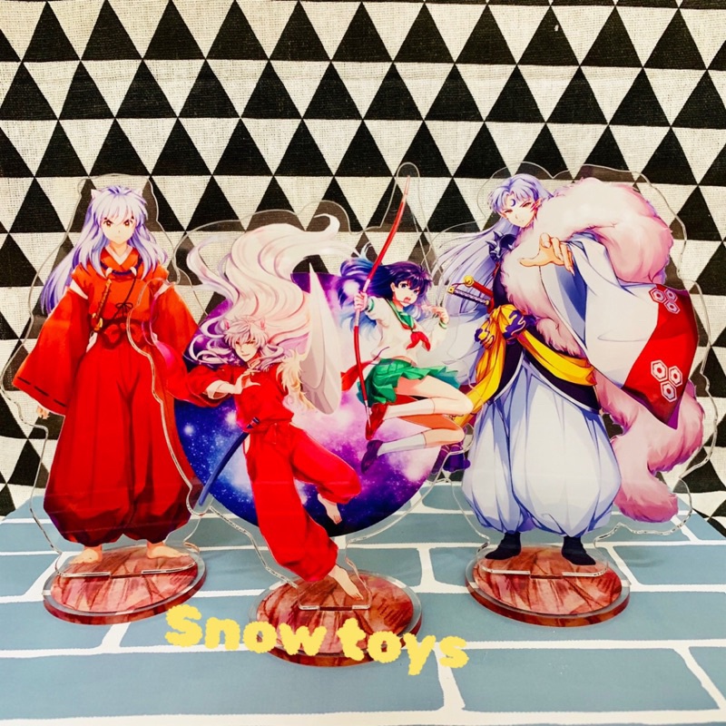 Mô Hình Tượng Standee Acrylic Mica - Inuyasha - Inu Yasha Higurashi Kagome Sesshomaru Kikyou Kikyo S