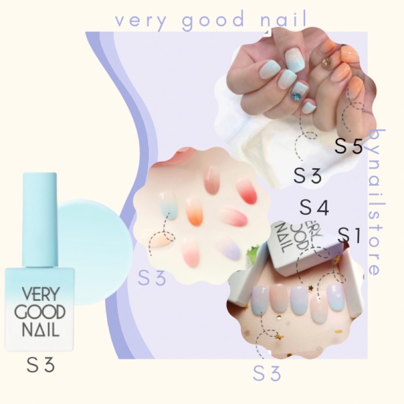 [Very good nail] Sơn thạch cao cấp Hàn Quốc very good nail ( 1pcs)