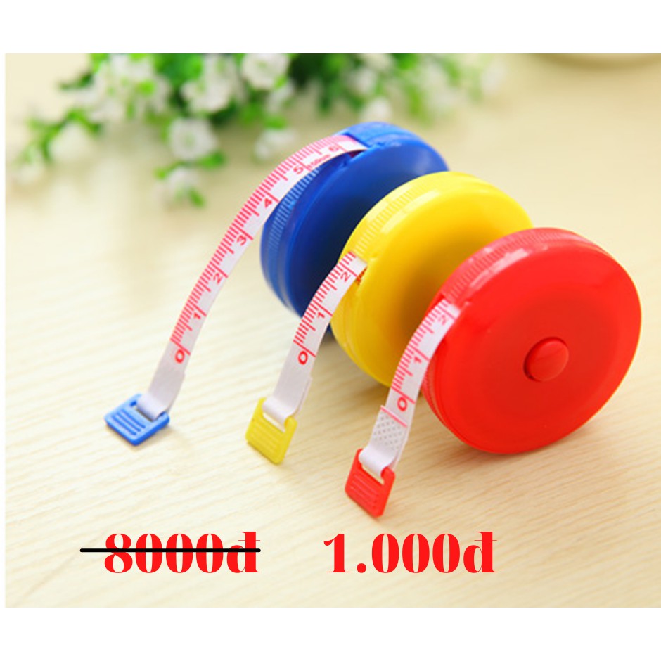 THƯỚC DÂY CUỘN BỎ TÚI - DÀI 15M - KÍCH THƯỚC NHỎ GỌN - NHỎ NHƯNG CÓ VÕ