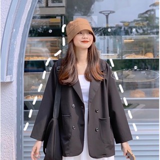 Áo khoác BLAZER trơn Hàn Quốc cao cấp