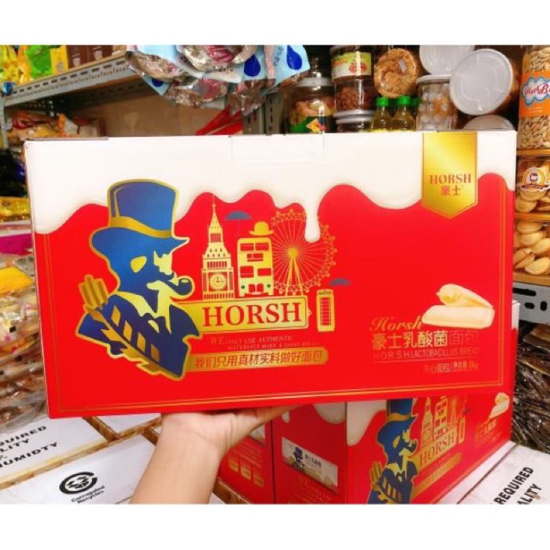 THÙNG BÁNH SỮA CHUA ĐÀI LOAN HORSH 1KG/2KG