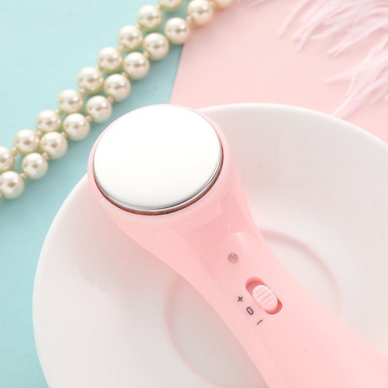 Máy massage ion cầm tay dưỡng trắng da bản full