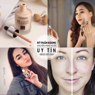 KEM NỀN CATRICE HD LIQUID COVERAGE FOUNDATION