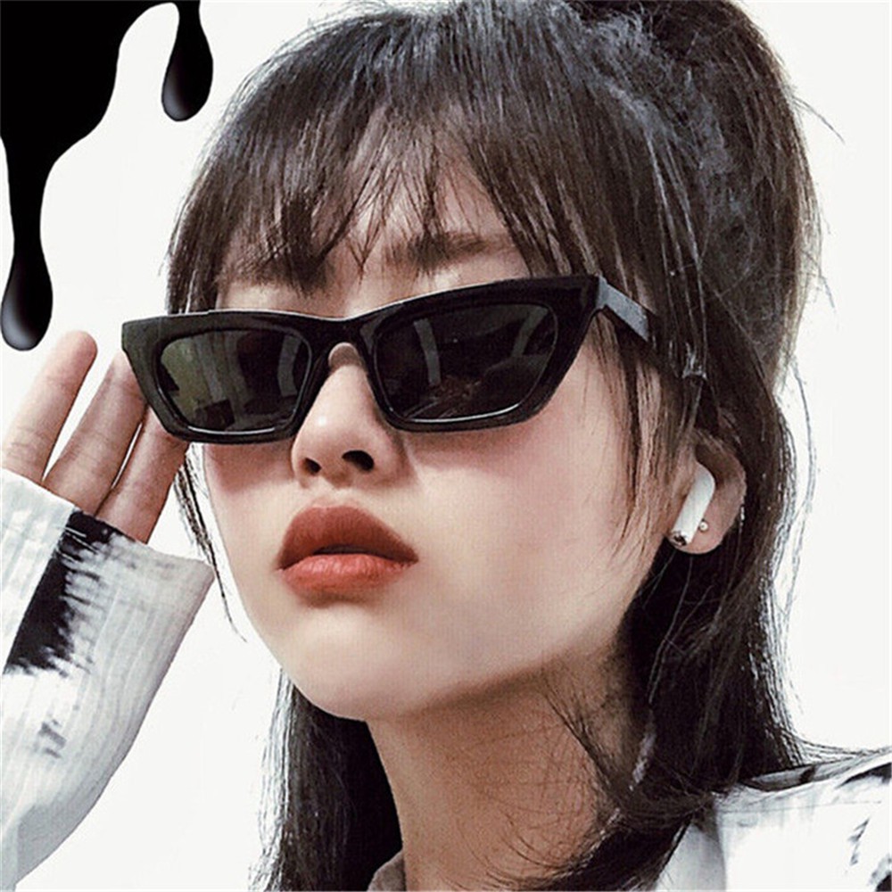 【COD】Kính mắt gọng mắt mèo in họa tiết da báo thời trang cổ điển phong cách ngôi sao Jennie thời trang