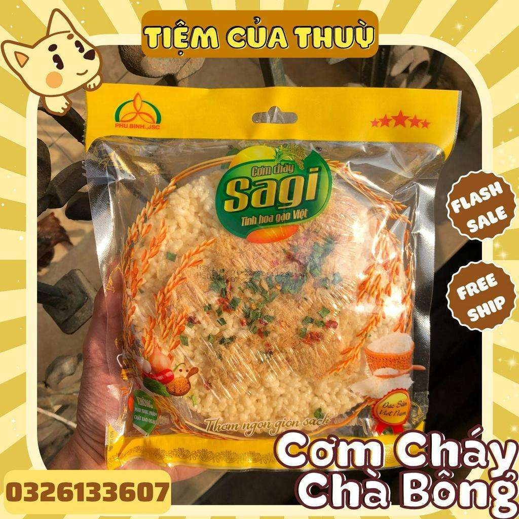 Cơm Cháy Ruốc Hành Sagi, Cơm Cháy Chà Bông Truyền Thống, thơm ngon giòn tan