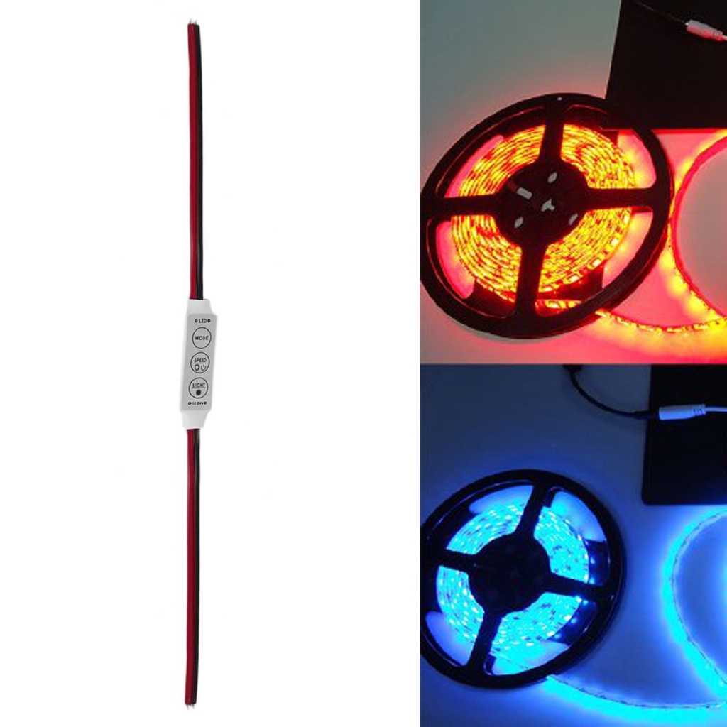 Dải đèn LED 5050/352812V12A một màu có thể điều chỉnh độ sáng | BigBuy360 - bigbuy360.vn