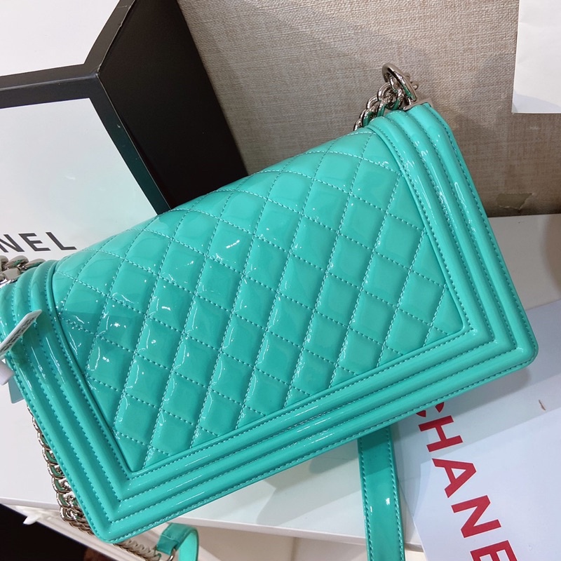 Túi xách nữ Size 25 Da bóng+ Khoá nạm Fullbox nam châm