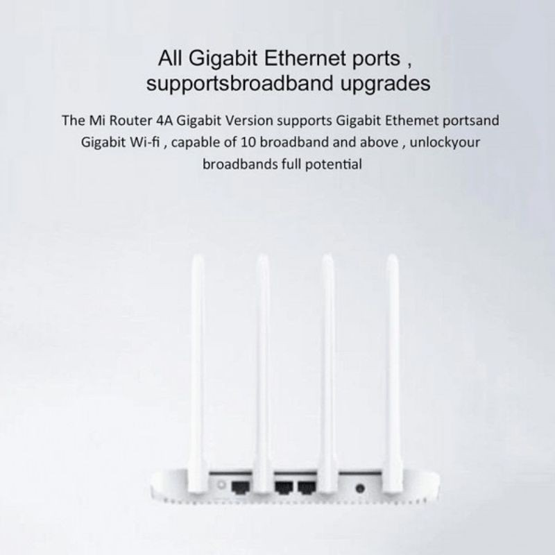Xiaomi Router 4a Gigabit - Dual Core Bản Quốc Tế - Lan / Wireless | BigBuy360 - bigbuy360.vn