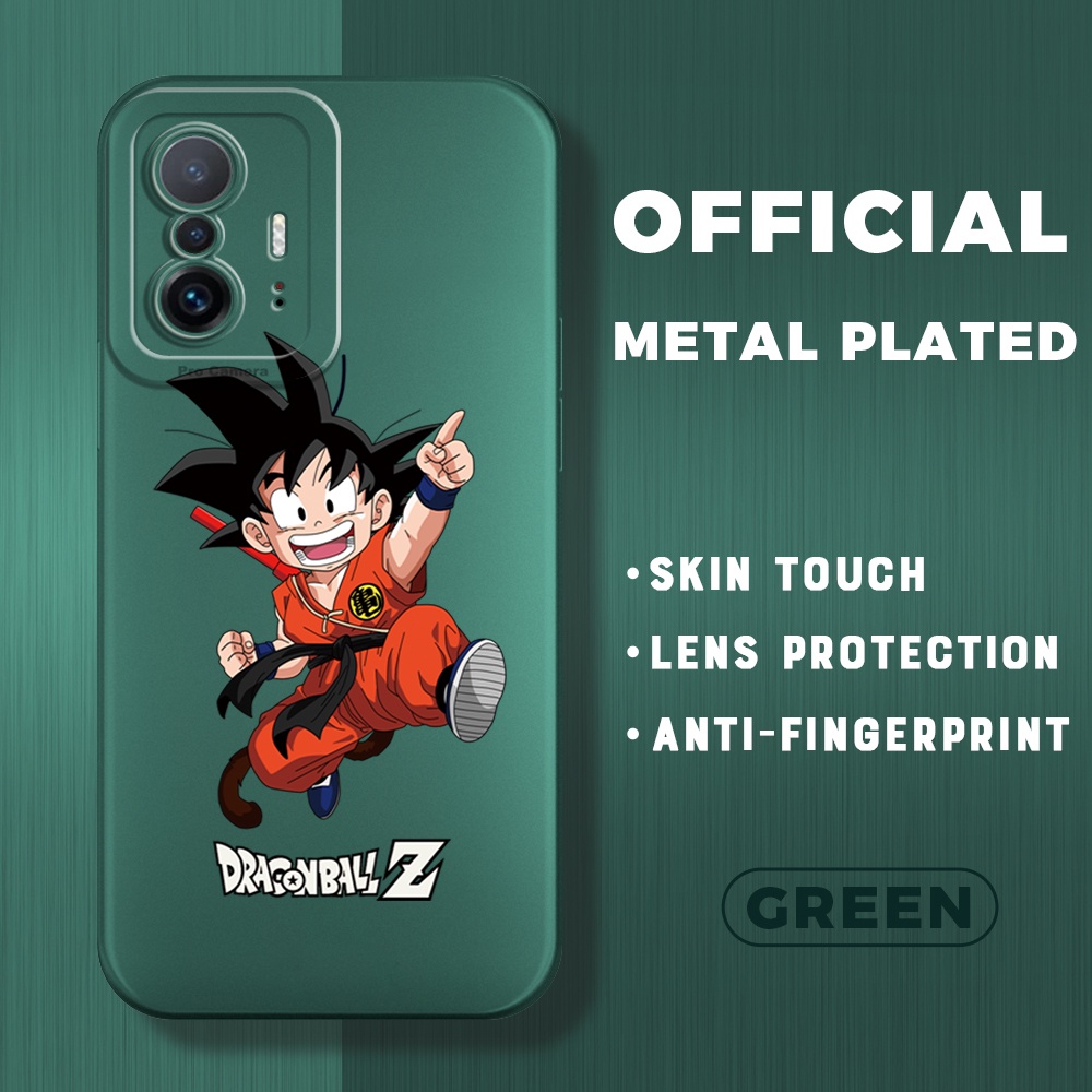 Ốp Điện Thoại Silicon TPU Mềm Hình Goku Hoạt Hình Thiết Kế Bảo Vệ Toàn Diện Máy Ảnh Cho Xiaomi 9T 10T 11T Pro 11 Lite 5G NE