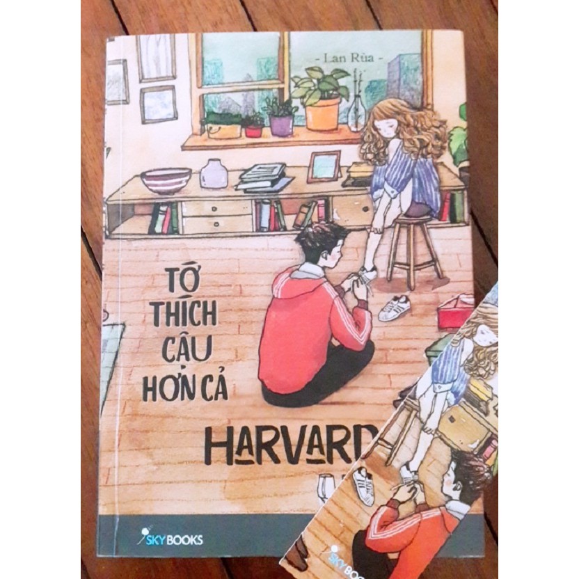 Sách - Tớ Thích Cậu Hơn Cả Harvard(Bản thường tặng kèm bookmark)