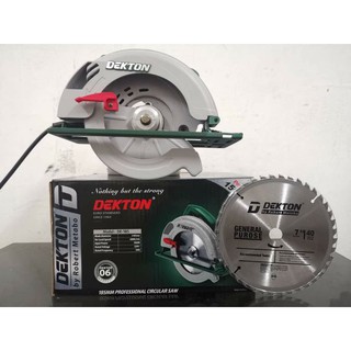 Máy cắt gỗ chính hãng dekton 185mm.