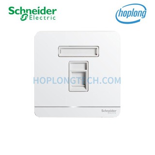 Bộ ổ cắm mạng đơn Cat6 Schneider E8331RJS6_WE