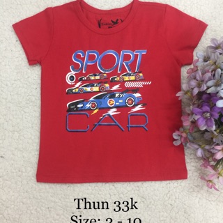 Áo thun trẻ em 8 - 34kg