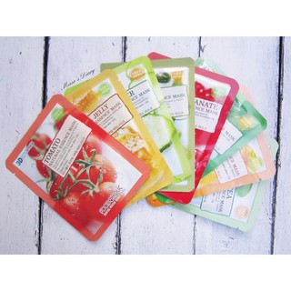 mặt nạ dưỡng da 3D foodaholic natural essence mask