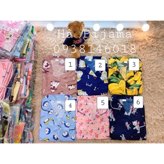 Đồ bộ Pijama mặc nhà kate loại 1- cam kết chuẩn hàng
