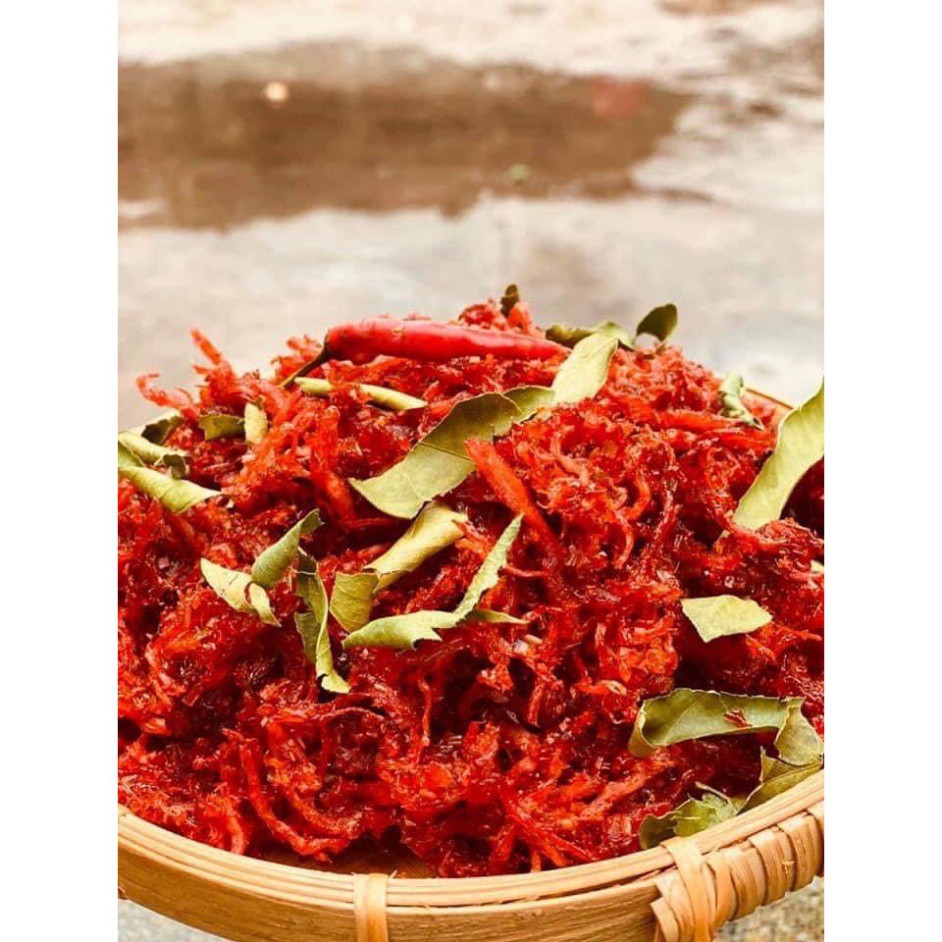 Khô bò lá chanh 300gr ít cay hũ pet tiện lợi, TUMDUM  đồ ăn vặt HÀ NỘI | BigBuy360 - bigbuy360.vn