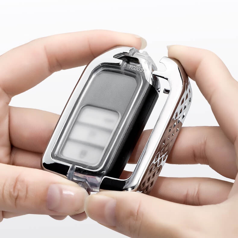 Vỏ Bọc Chìa Khóa Bằng Hợp Kim Kẽm Cho Honda City HRV CRV Accord Civic FC 10Gen Type-R