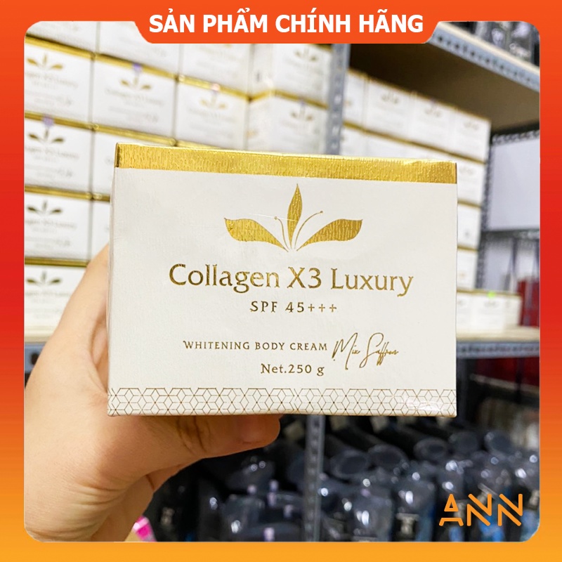 [Chính Hãng] Kem Body Collagen X3 Luxury - Body Colagen X3 - Công ty Mỹ Phẩm Đông Anh