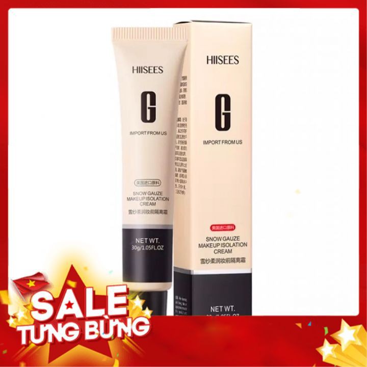 Kem Nền Che Khuyết Điểm Hiisees Chữ G 30g