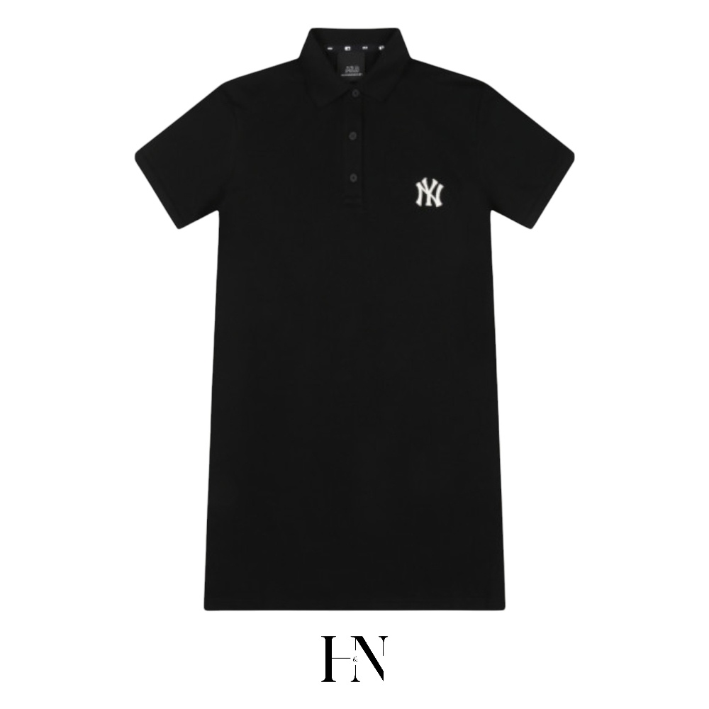 VÁY MLB COLLAR SLIM FIT NEW YORK YANKEES BLACK