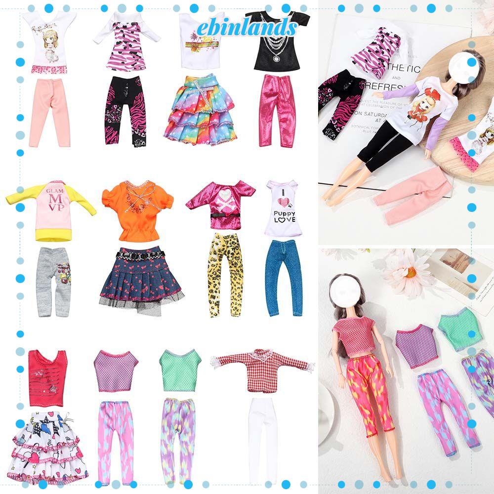 Bộ trang phục thể thao nhiều mẫu lựa chọn cho búp bê Barbie