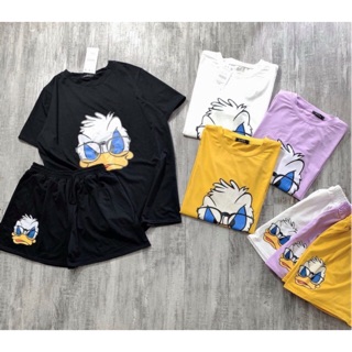 💝 Set mặc nhà nữ Vịt Đeo Kính MT04 - Hàng Bán Shop