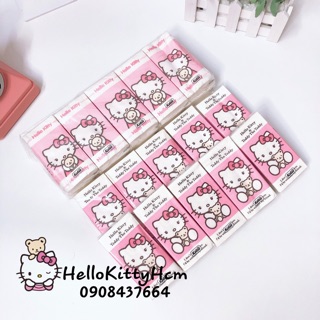 Khăn giấy bỏ túi Hello Kitty