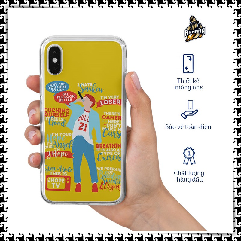 Ốp Lưng BTS Hàn Quốc Trong Suốt 6/6plus/6s/6s plus/7/7plus/8/8plus/x/xs/xs max/11/11 promax/12/12 promax LPC12120829