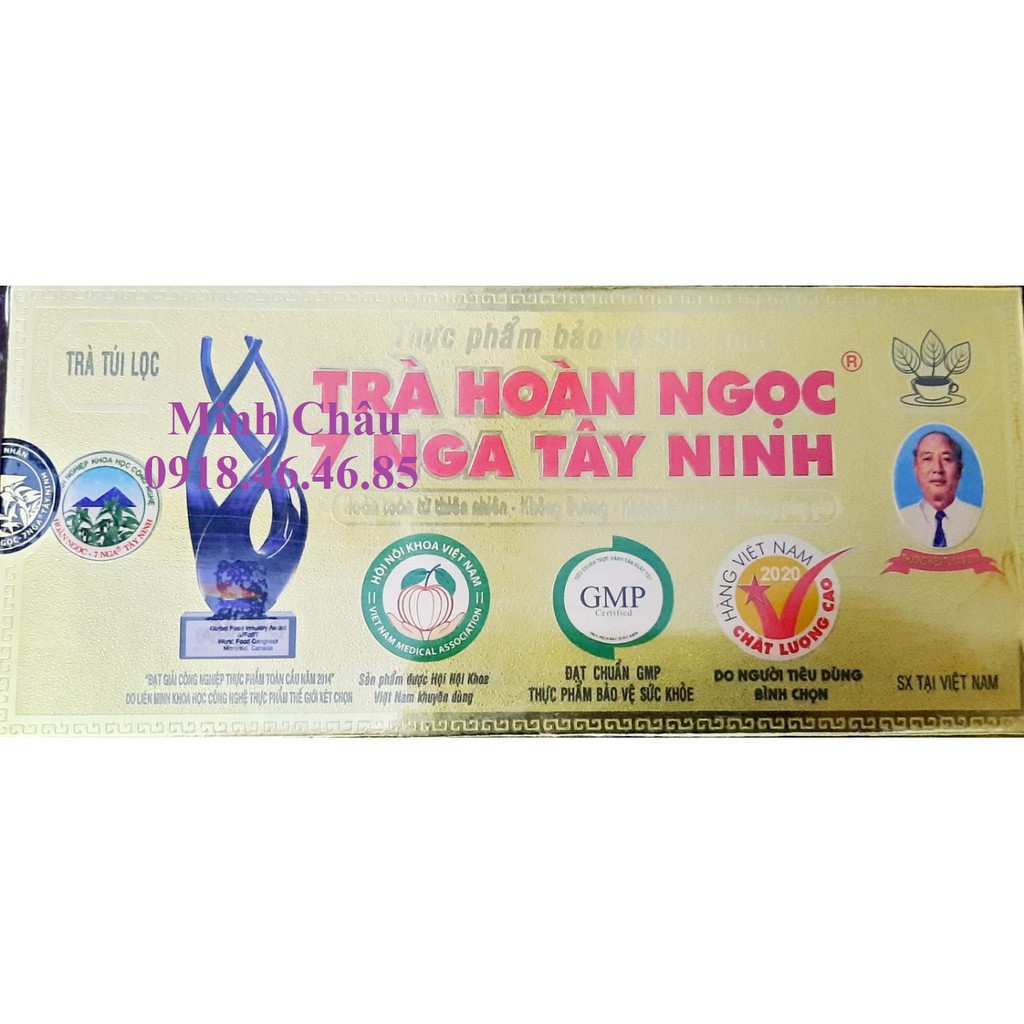 CHÍNH HÃNG Trà Túi Lọc Hoàn Ngọc (Vàng)