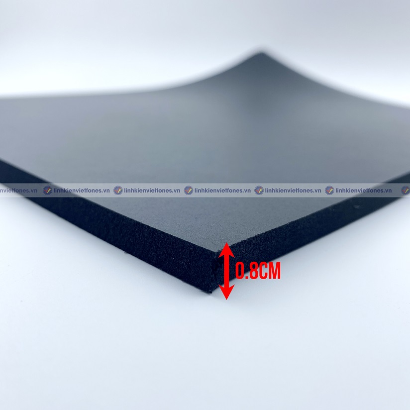 Lót xốp đen thần thánh dày 0.8cm