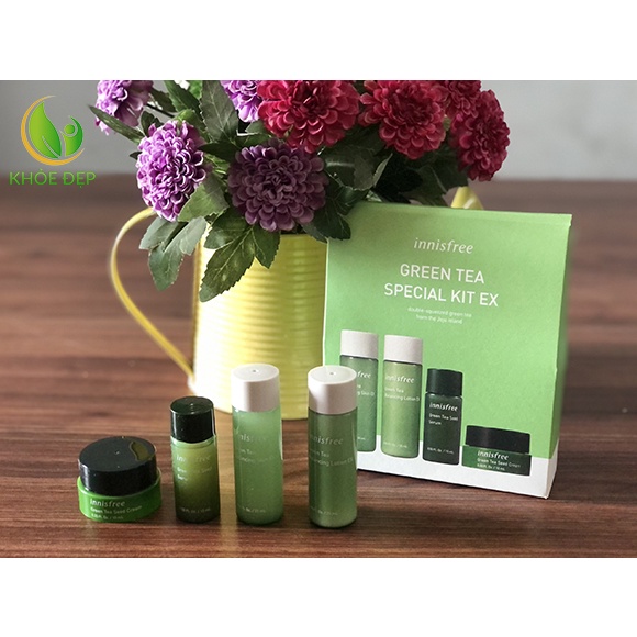 Bộ Kit Dưỡng Da Trà Xanh Innisfree Green Tea Special Kit