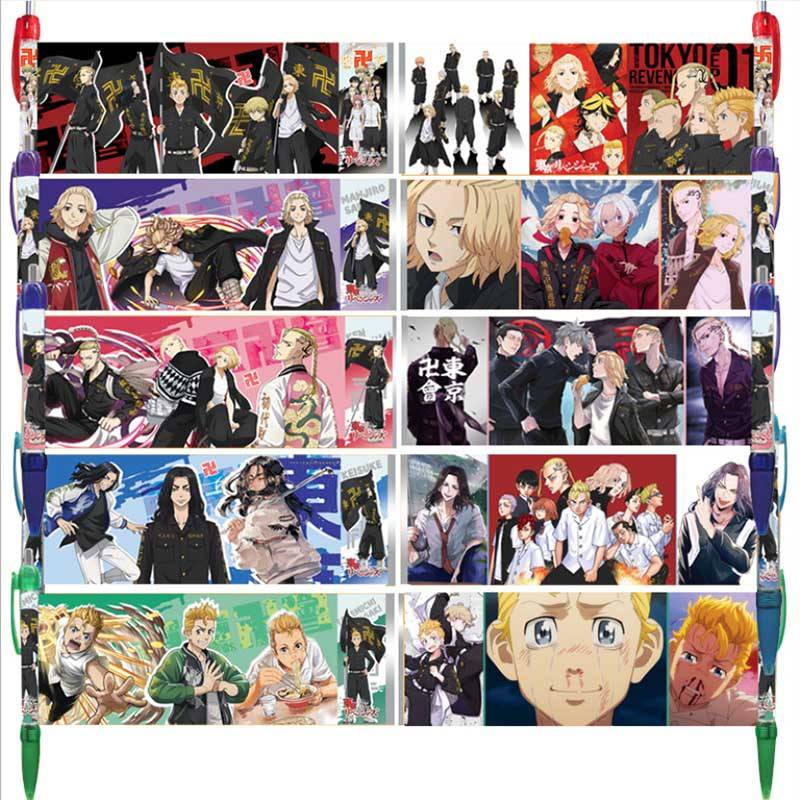 Bút Bi Hình Nhân Vật Anime Tokyo 2021 Dễ Thương