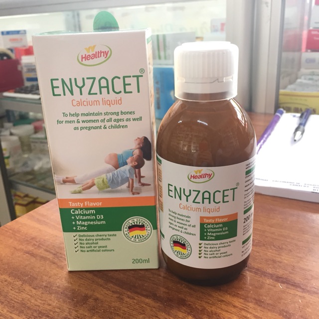 Canxi Enyzacet cho Bé