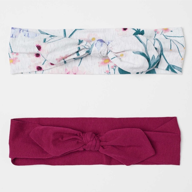 Set băng đô nơ cho bé HM auth