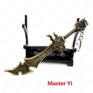 3 Mẫu Móc Chìa Khóa Mô Hình Kiếm Master Yi Liên Minh Huyền Thoại