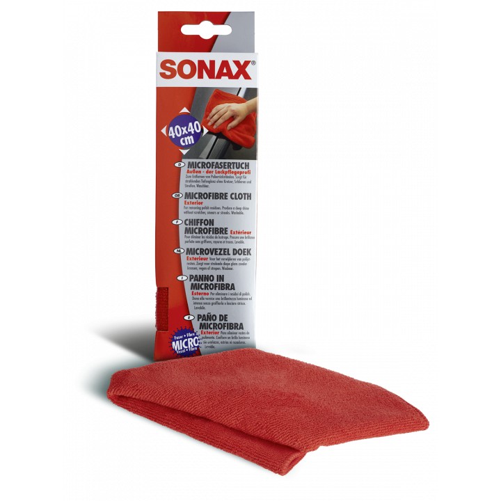 Khăn Siêu Sợi Lau Xe , Đánh Bóng Sơn SONAX Micro Fibre Cloth Exterior 416200