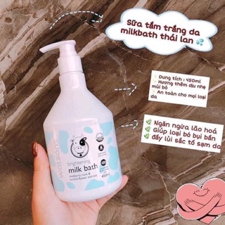 SỮA TẮM CON BÒ WASTON Milk Bath THÁI LAN 450ML