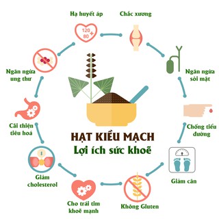 Hạt kiều mạch ăn liền hiệu Goodwill (Hộp 400gr)