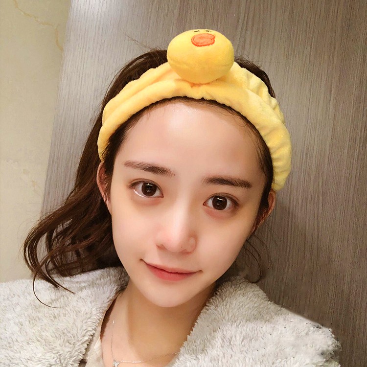 Băng Đô Line Cục Bông Tròn 3D Siêu Cute !