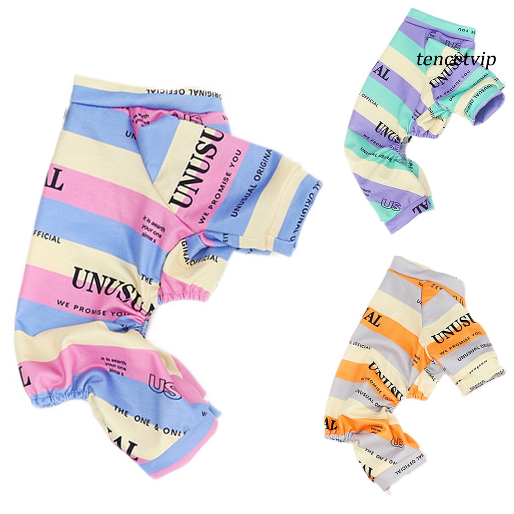 Trang phục in chữ và hình dễ thương dành cho thú cưng