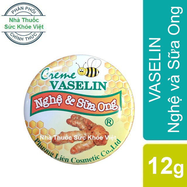 Sáp nẻ Vaseline Nghệ và Sữa Ong