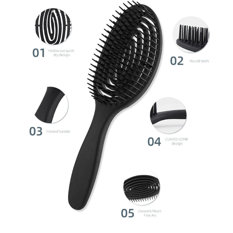 Lược Chải Tóc Chống Tĩnh Điện Massage Da Đầu Và Tạo Kiểu Tóc Chuyên Nghiệp YOUYO