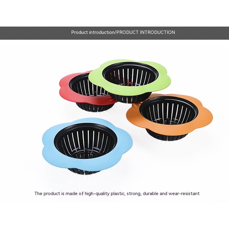 Nắp Lưới Lọc Rác Bồn Rửa Chén / Bồn Rửa Nhà Tắm Hình Hoa Phong Cách Mới Chống Tắc Nghẽn Giao Diện