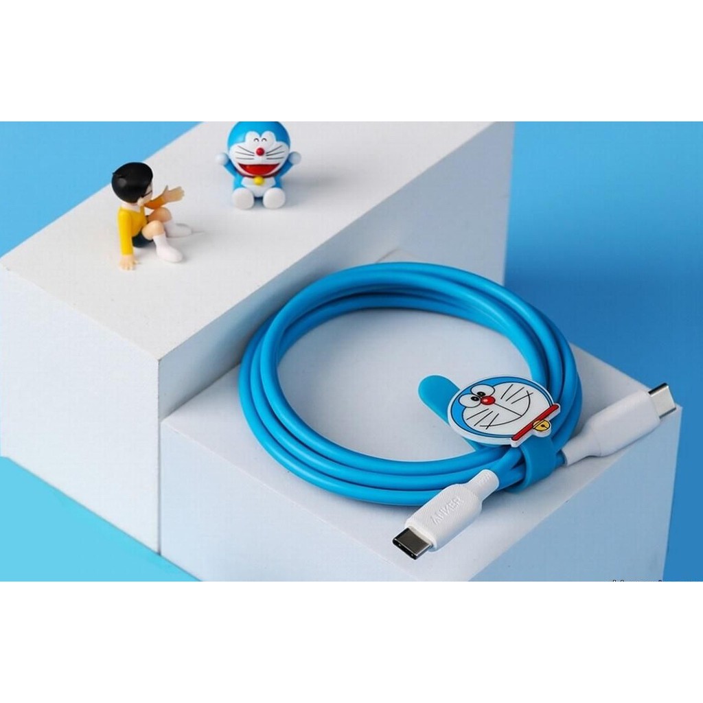 Cáp sạc Anker Doraemon Lightning to C Powerline II A8632 được chứng nhận MFi