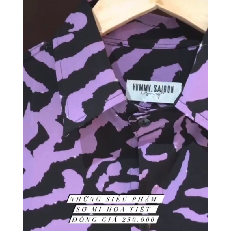 Unisex Shirt US-11 Sơ mi họa tiết Nam Nữ | BigBuy360 - bigbuy360.vn